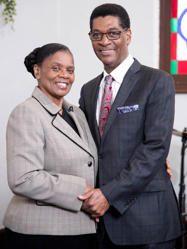 Bishop Evon and Sonia Nunes