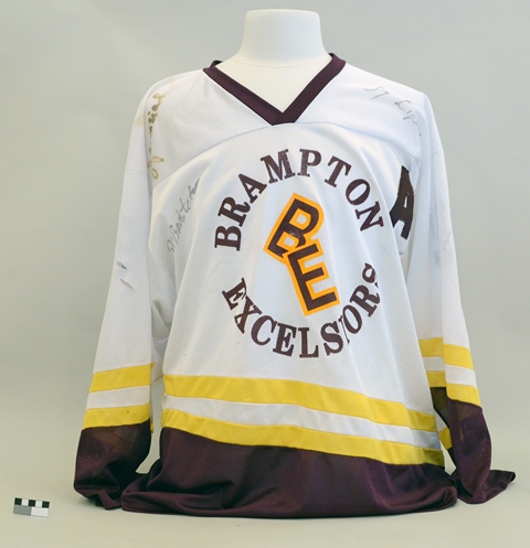 a Brampton Excelsor's jersey