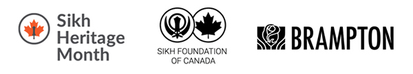 Sikh Heritage Month Logos (Sikh heritage month, City of Brampton and Sikh Heritage Foundation)