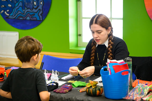 creating halloween arts and crafts