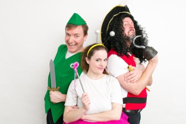 Peter Pan, the Pirate and Tinkerbell